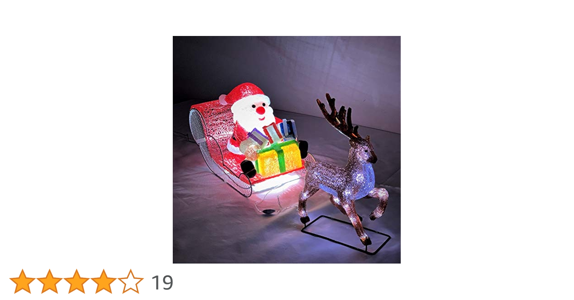 【美品】ドウシシャ 3D LEDブリリアントモチーフ サンタクロース&ベア A1754+lFWdL._UF1000,1000_QL80_.jpg